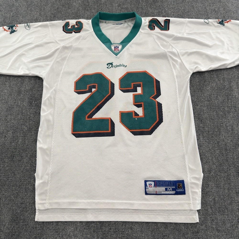 Vintage Reebok NFL Miami Dolphins Ronnie Brown #23 Jersey Size M